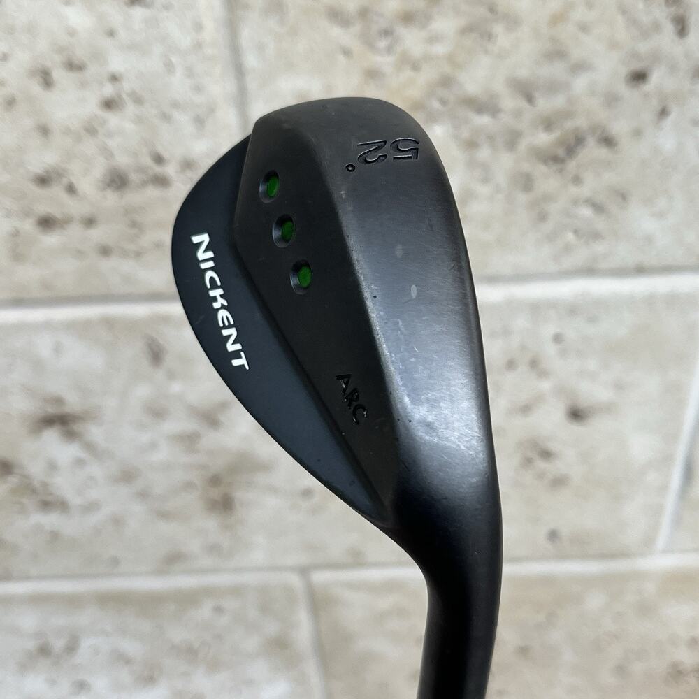 Rare Nickent JBH ARC Black 52° Gap Wedge N.S. Pro 1180GH Stiff Steel RH 35.5" - Picture 3 of 10